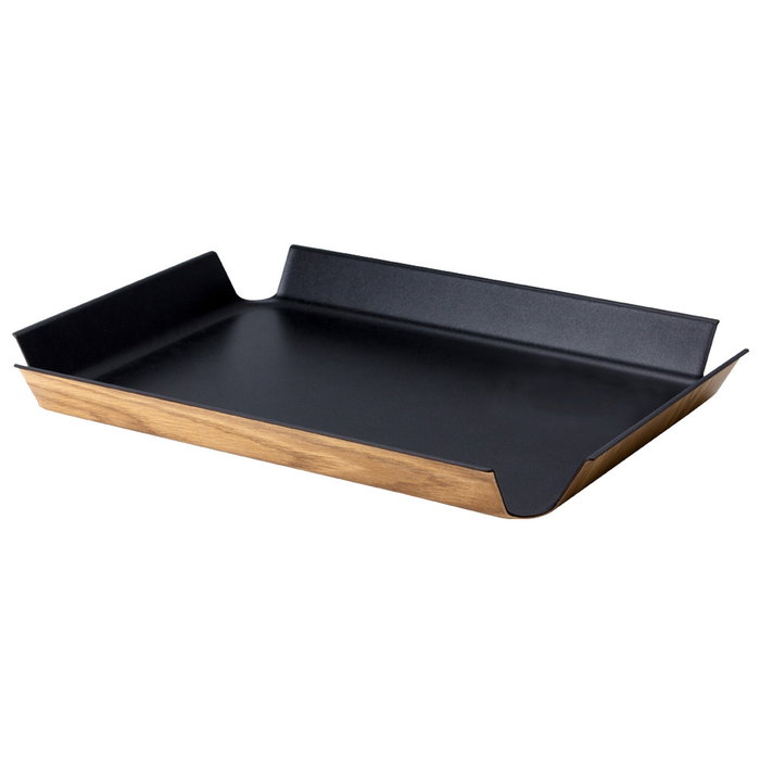 Continenta Bandeja Antideslizante 54.5x40 cm Negro Metálico, Papel Sostenible, Apta Alimentaria, Lavavajillas Continenta Bandeja Antideslizante 54.5x40 cm Negro Metálico, Papel Sostenible, Apta Alimentaria, Lavavajillas